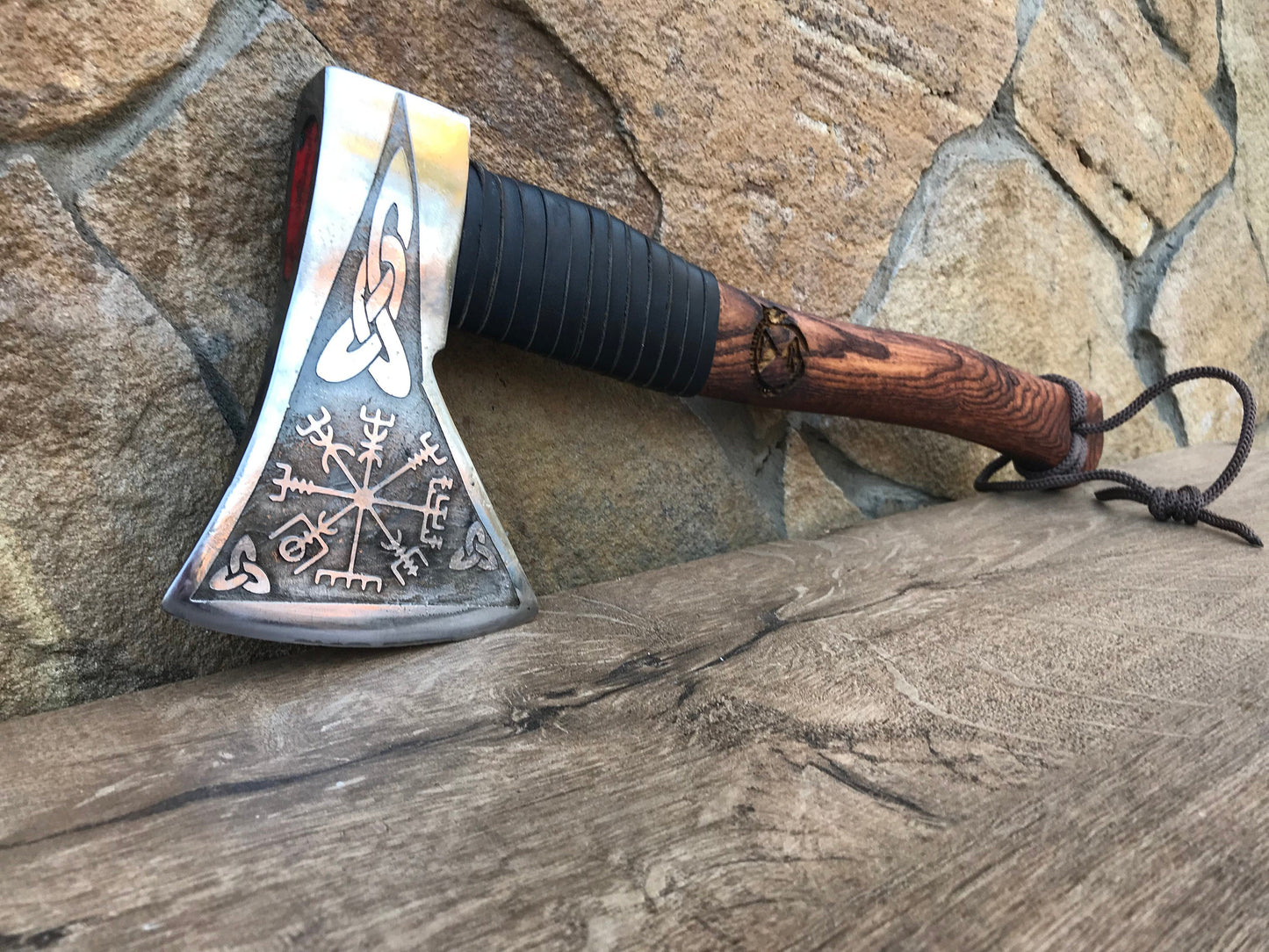 Viking axe, viking symbols, tattoo symbols, pagan symbols, talisman, amulet, runic symbols, asatru symbols,Norse symbols,mens gifts,vegvisir