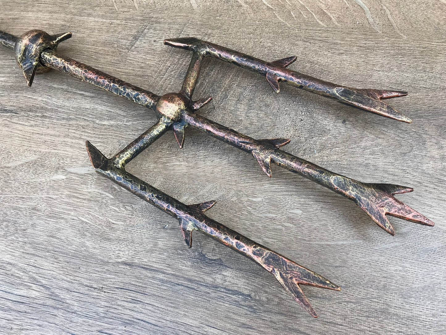 Mermaid trident, Poseidon trident, trident of Poseidon, Neptune trident, hand forged trident, cosplay,cosplay armor,cosplay weapon,sea decor