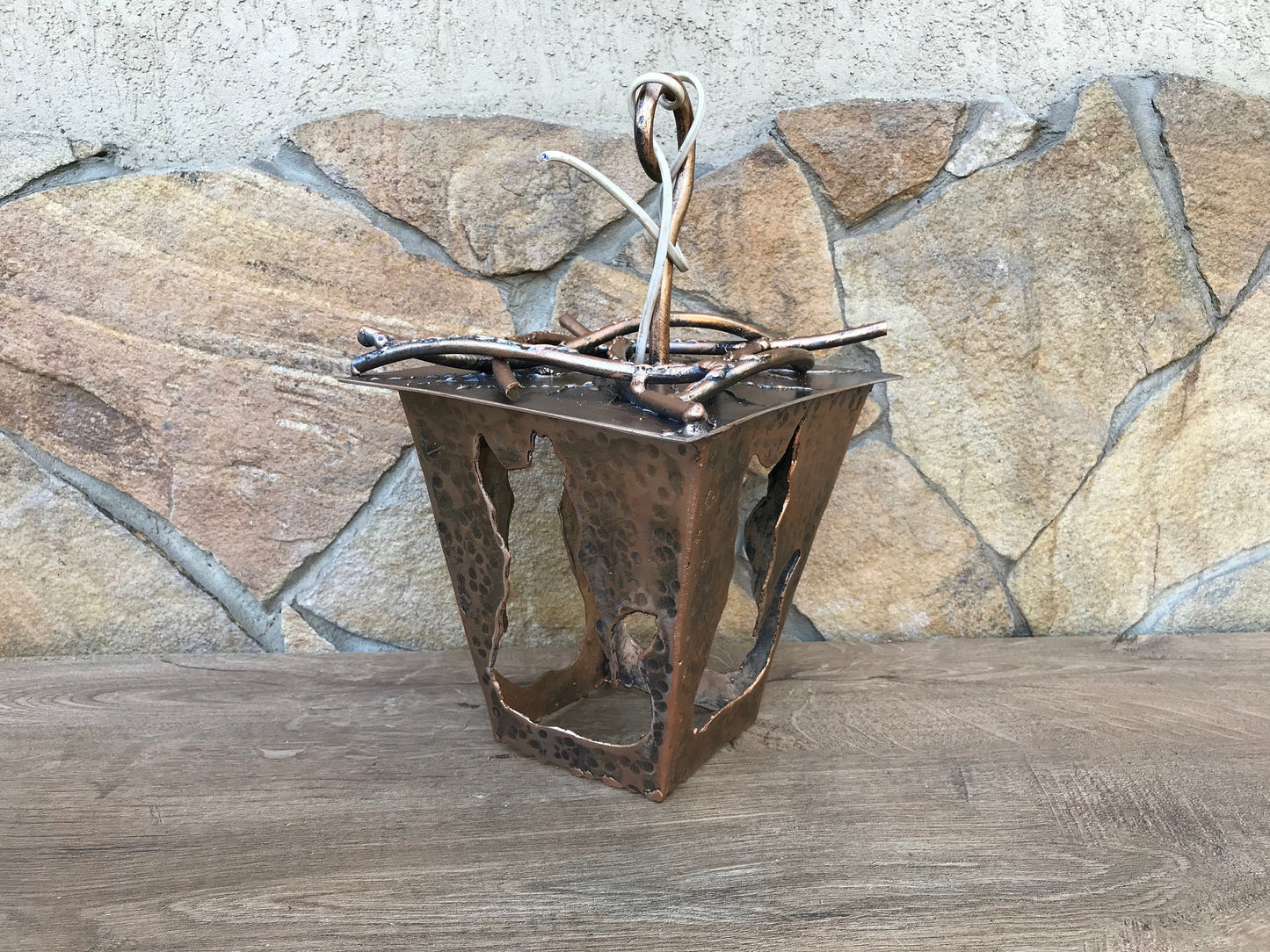 Ceiling lamp, wall lamp, cat decor, hand forged lamp, wall sconce, hand forged lantern, garden lamp, porch lamp, chandelier, light fixture
