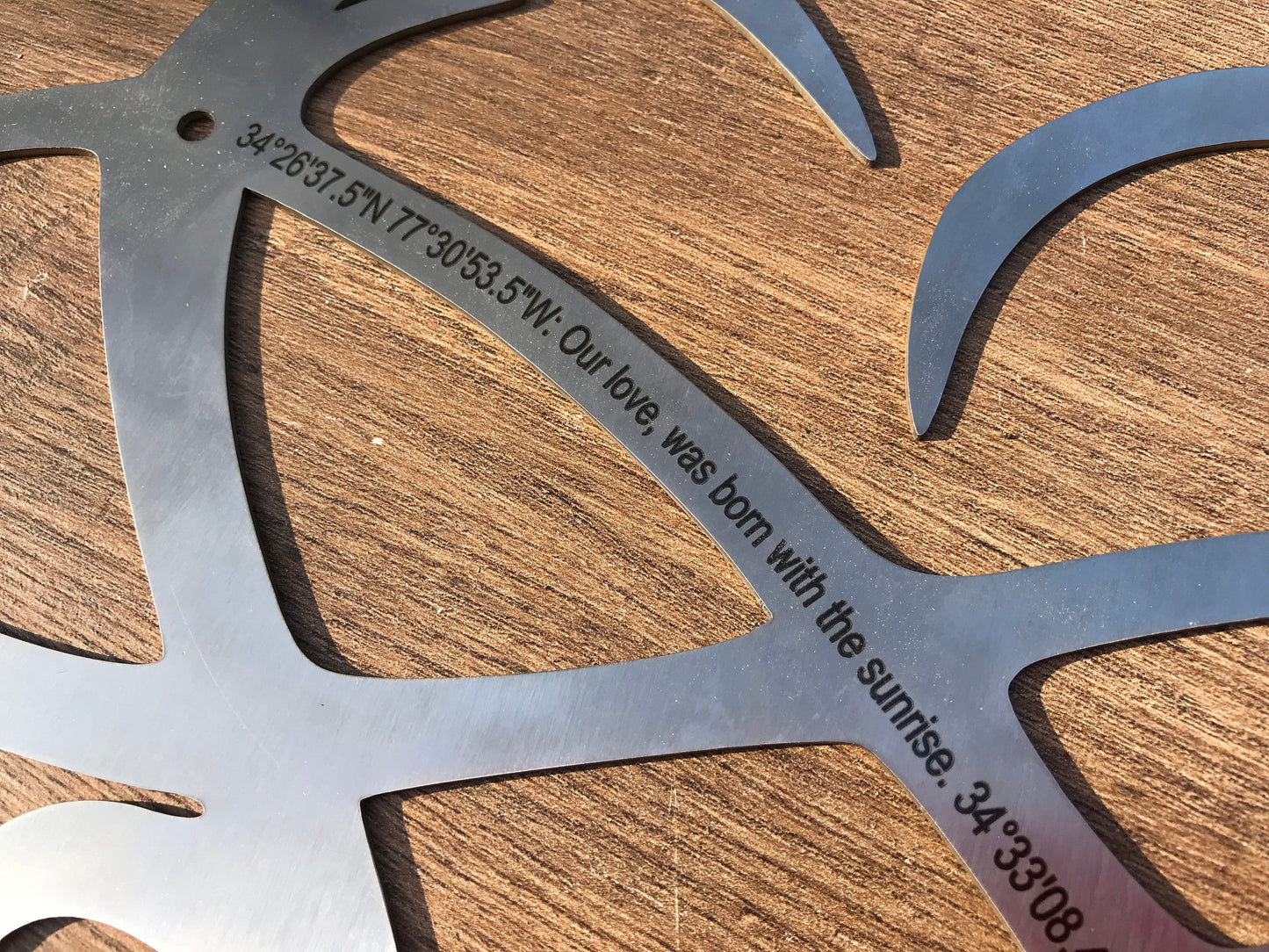 Steel gift, 11 year anniversary, 11th anniversary, engraved steel gift, infinity sign,steel anniversary gift,steel heart,steel infinity sign