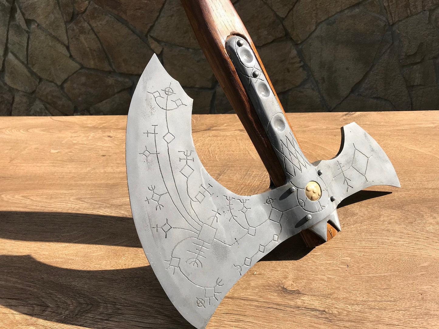 Leviathan axe, viking axe, God of War, Kratos axe, cosplay armor, cosplay axe, prop, replica, Kratos weapon, cosplay weapon, costume weapon