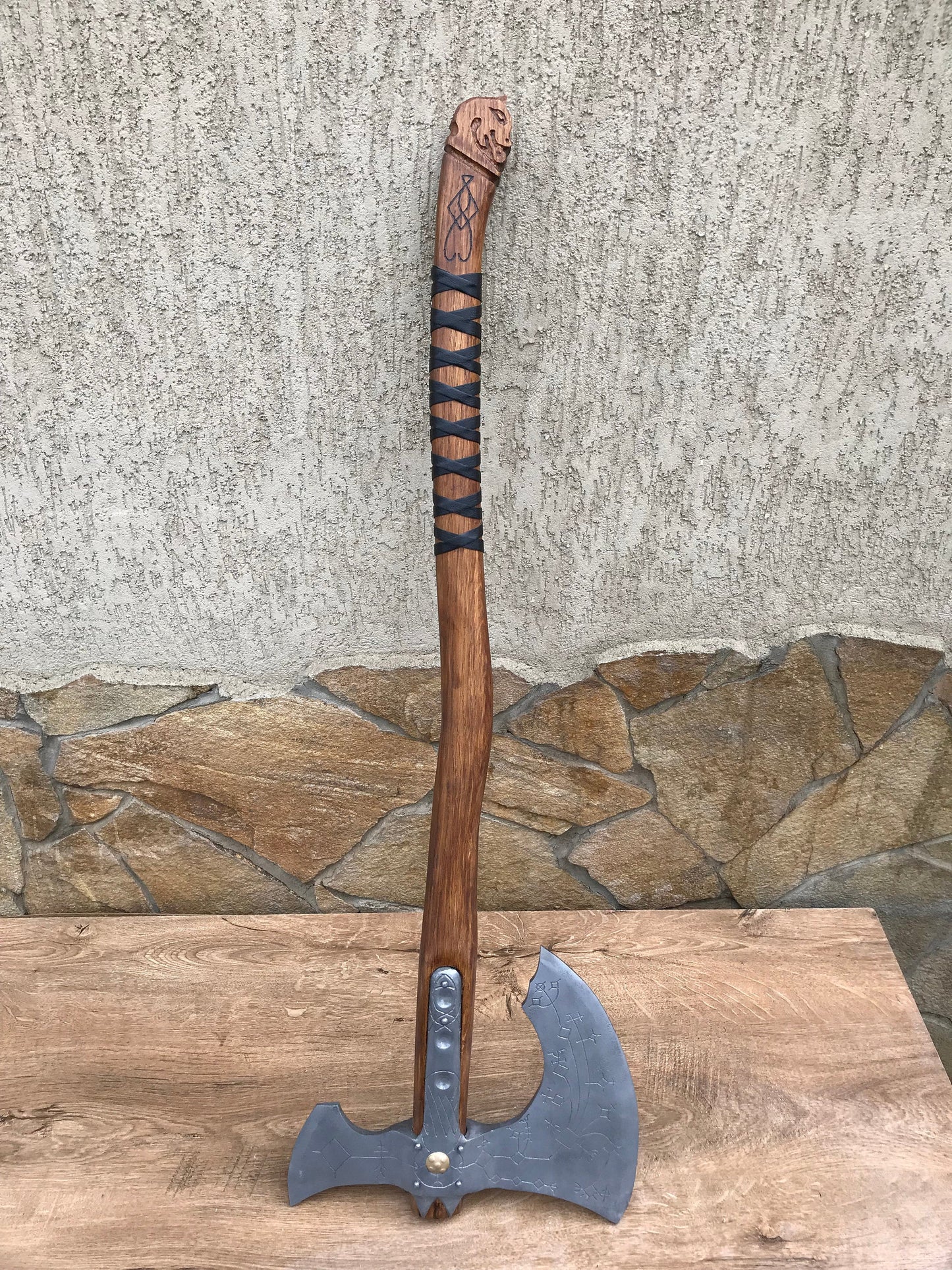 Leviathan axe, viking axe, God of War, Kratos axe, cosplay armor, cosplay axe, prop, replica, Kratos weapon, cosplay weapon, costume weapon