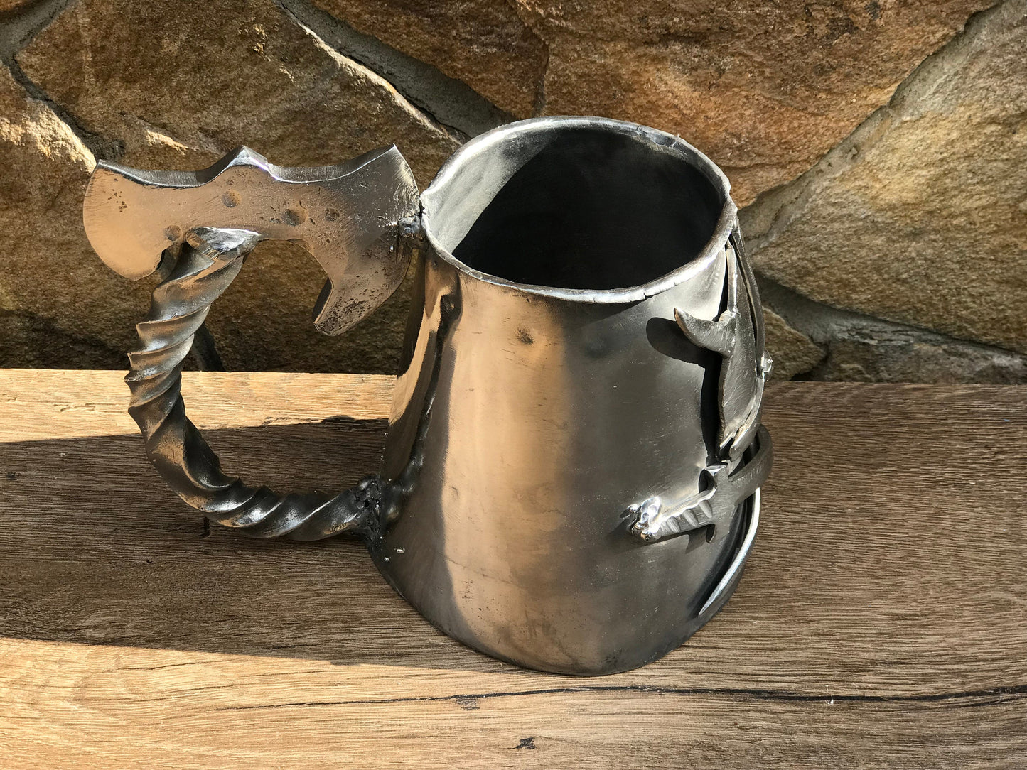 Beer mug, beer tankard, viking mug, viking beer cup, beer stein, viking style,groomsmen gift set,tankard mug,mug ideas,Kratos axe, beer gift