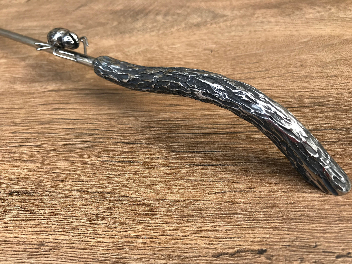 Fire poker, stainless steel fire poker, fireplace tool, hand forged fire poker, fireplace decor,firewood holder,fire accessories,steel gift