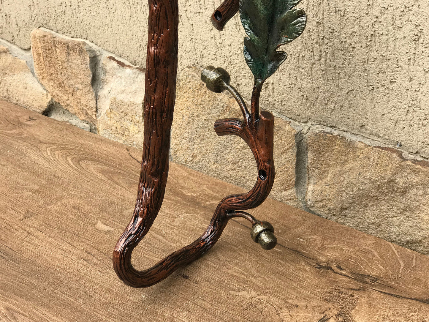 Door pull, door puller, door handle, door, squirrel, oak, acorn, forest fairy, forest art, wild animals, fairy tale, forest wall decor