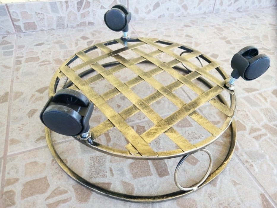 Plant dolly, plant stand, plant holder, plant stands indoor, plant stand outdoor, plant stand metal,  flowerpot stand, flowerpot holder