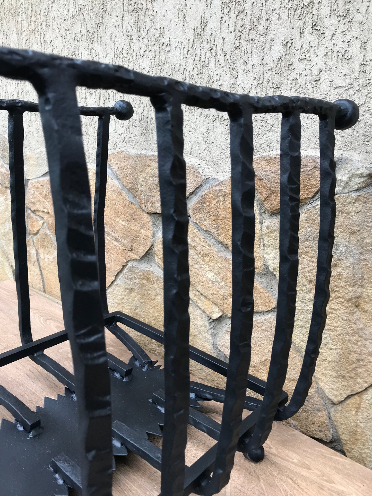 Firewood holder, fireplace log holder, fireplace decor, fireplace log rack, fireplace tool set, fireplace accessories, fireplace tools