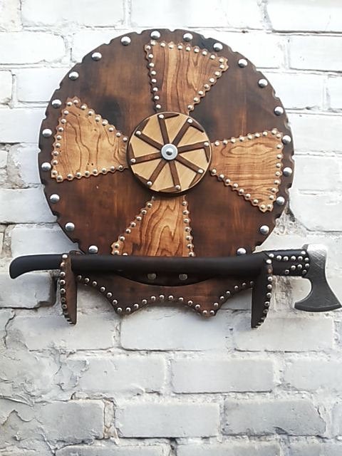 Shield, viking shield, viking axe, axe display, cosplay shield, mens gift, viking gift, medieval shield, viking,warrior, knight, spartan