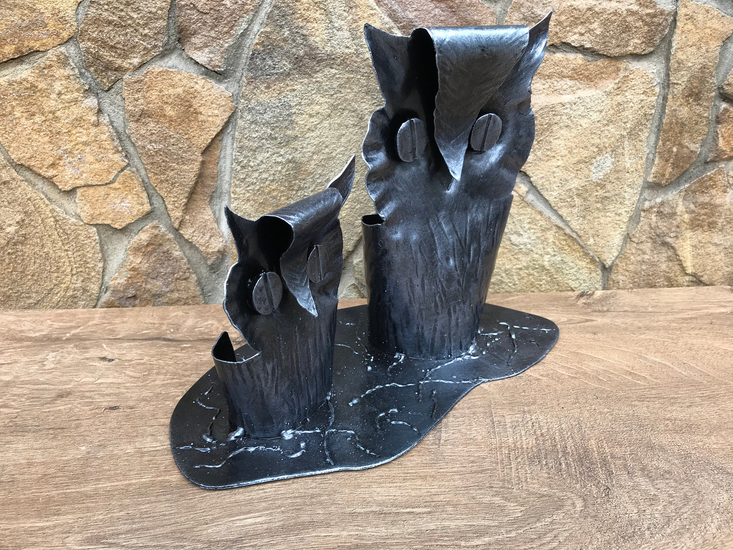 Metal owl, hand forged owl, owl sculpture, owl metal art, iron owl, owl decor, owl figurine, owl gifts, owl metal sculpture, metal bird, owl