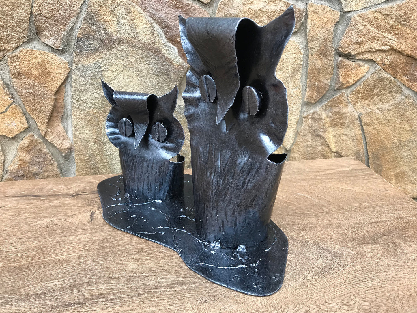 Metal owl, hand forged owl, owl sculpture, owl metal art, iron owl, owl decor, owl figurine, owl gifts, owl metal sculpture, metal bird, owl