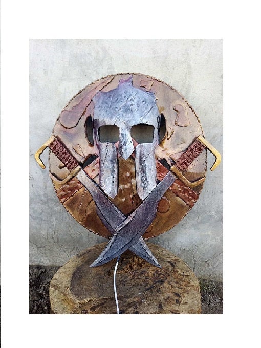 Viking sconce, wall sconce, hand forged lamp, viking lantern, night lamp, viking decor, rustic lantern, viking gift, mens birthday,dads gift