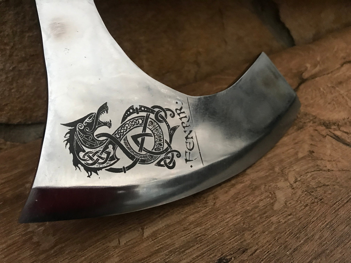 Runic axe, Fenrir, perun axe, pagan axe, viking axe, Ragnar, Dane axe, The Raider, bearded axe,Norse axe,berserker axe,mjolnir,viking weapon