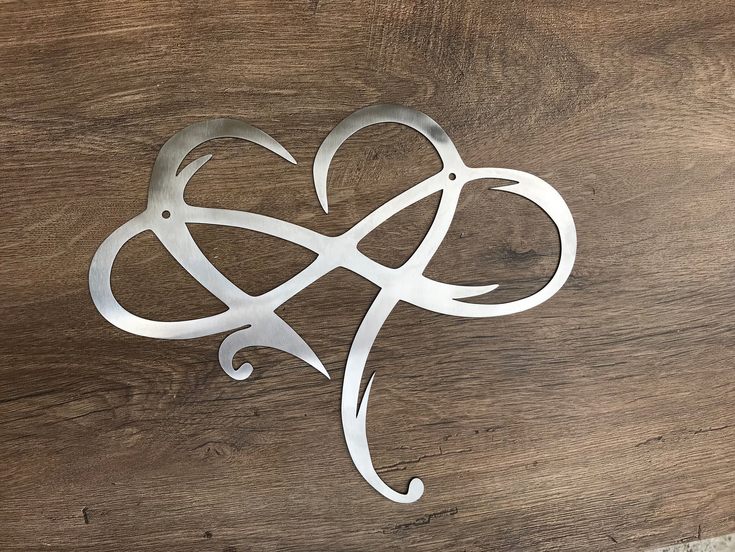 Steel gift, 11 year anniversary, 11th anniversary, engraved steel gift, infinity sign,steel anniversary gift,steel heart,steel infinity sign