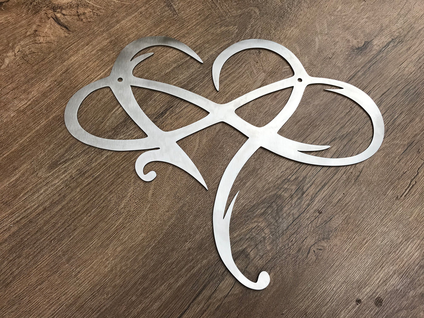 Steel gift, 11 year anniversary, 11th anniversary, engraved steel gift, infinity sign,steel anniversary gift,steel heart,steel infinity sign