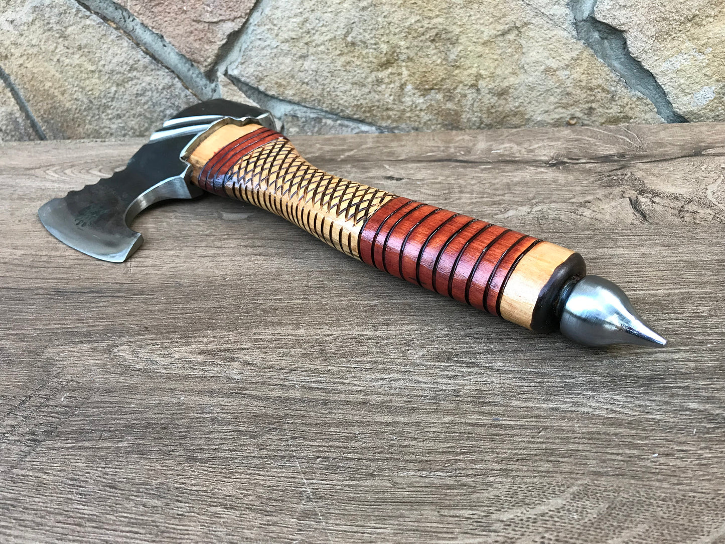 Viking axe, knife, mens gifts, viking armor, runic axe, runes decor, runes gift, hatchet, axe, axe gift, manly gift, handyman tool, vikings