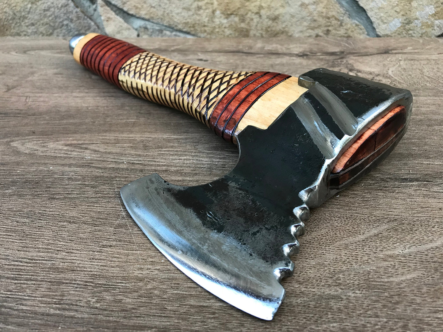 Viking axe, knife, mens gifts, viking armor, runic axe, runes decor, runes gift, hatchet, axe, axe gift, manly gift, handyman tool, vikings