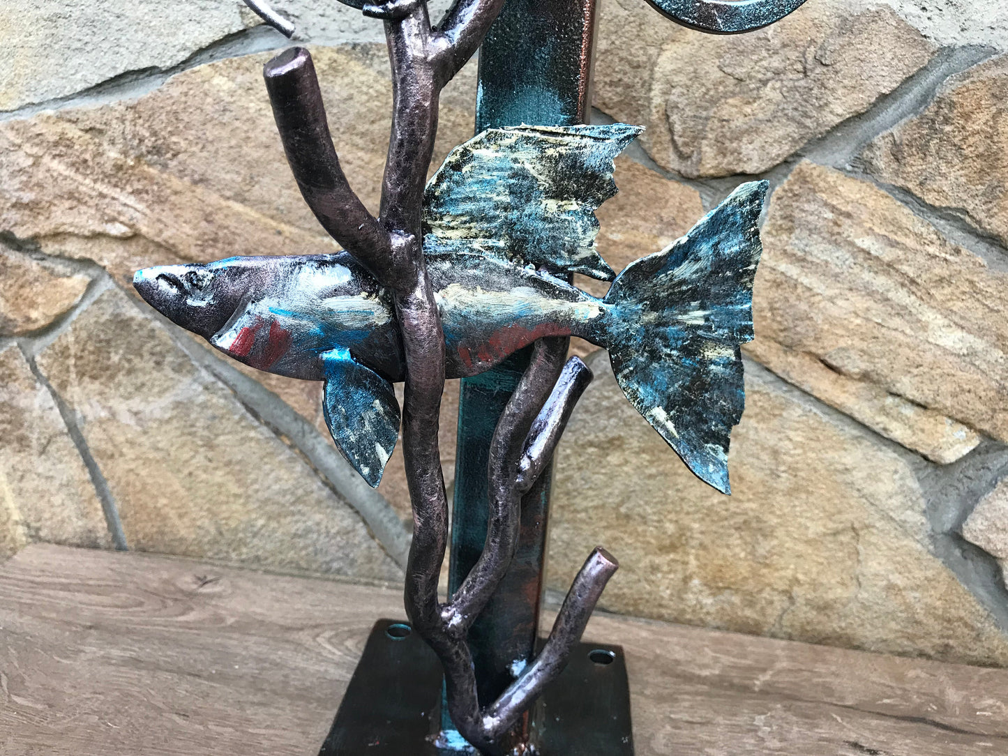 Metal legs, table legs, table base, metal table legs, steel table legs, ocean theme, coastal decor, jellyfish, seahorse,seaweeds,fish,shell