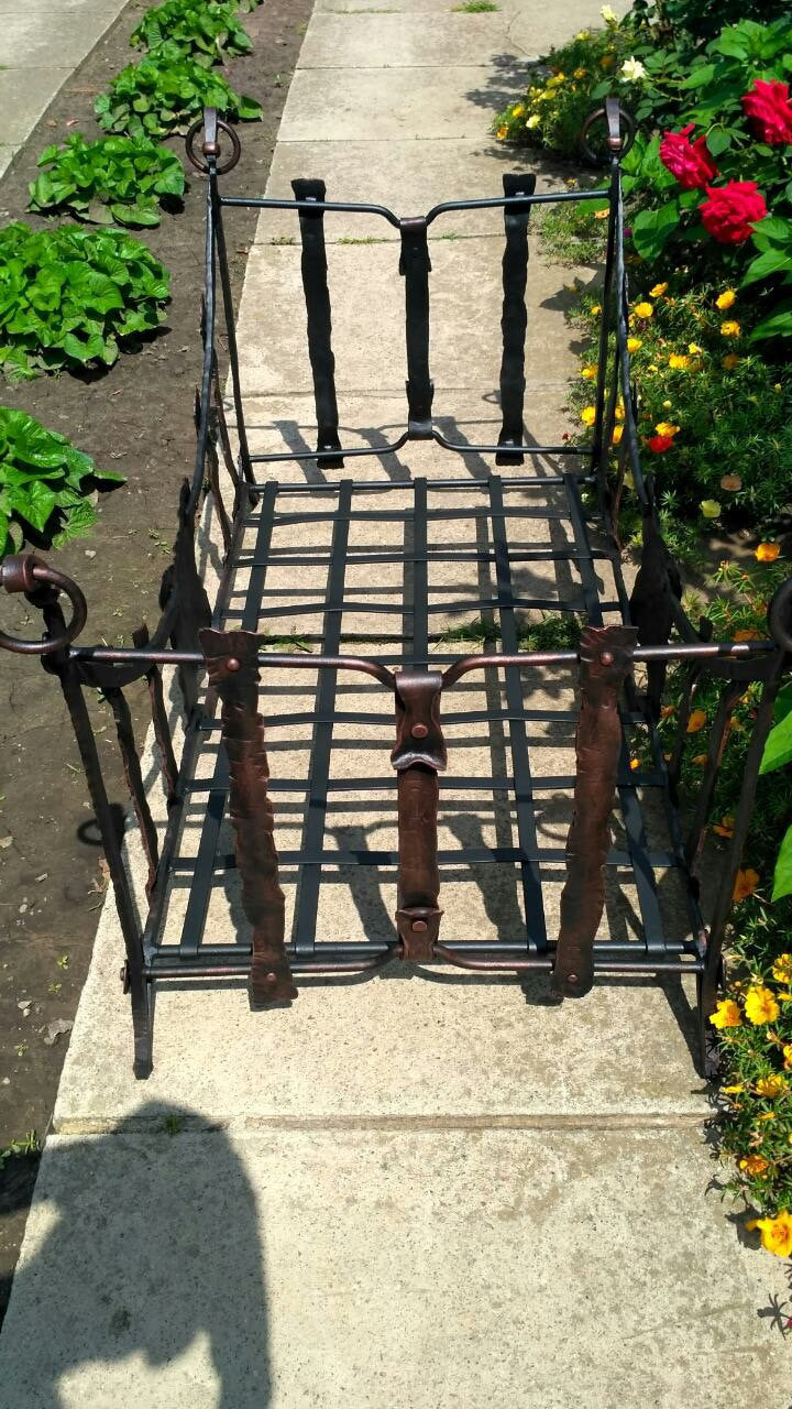 Fireplace gift, log rack, castle decoration, log holder, castle charm, vintage fireplace, middle age, firewood rack, log storage, fireplace