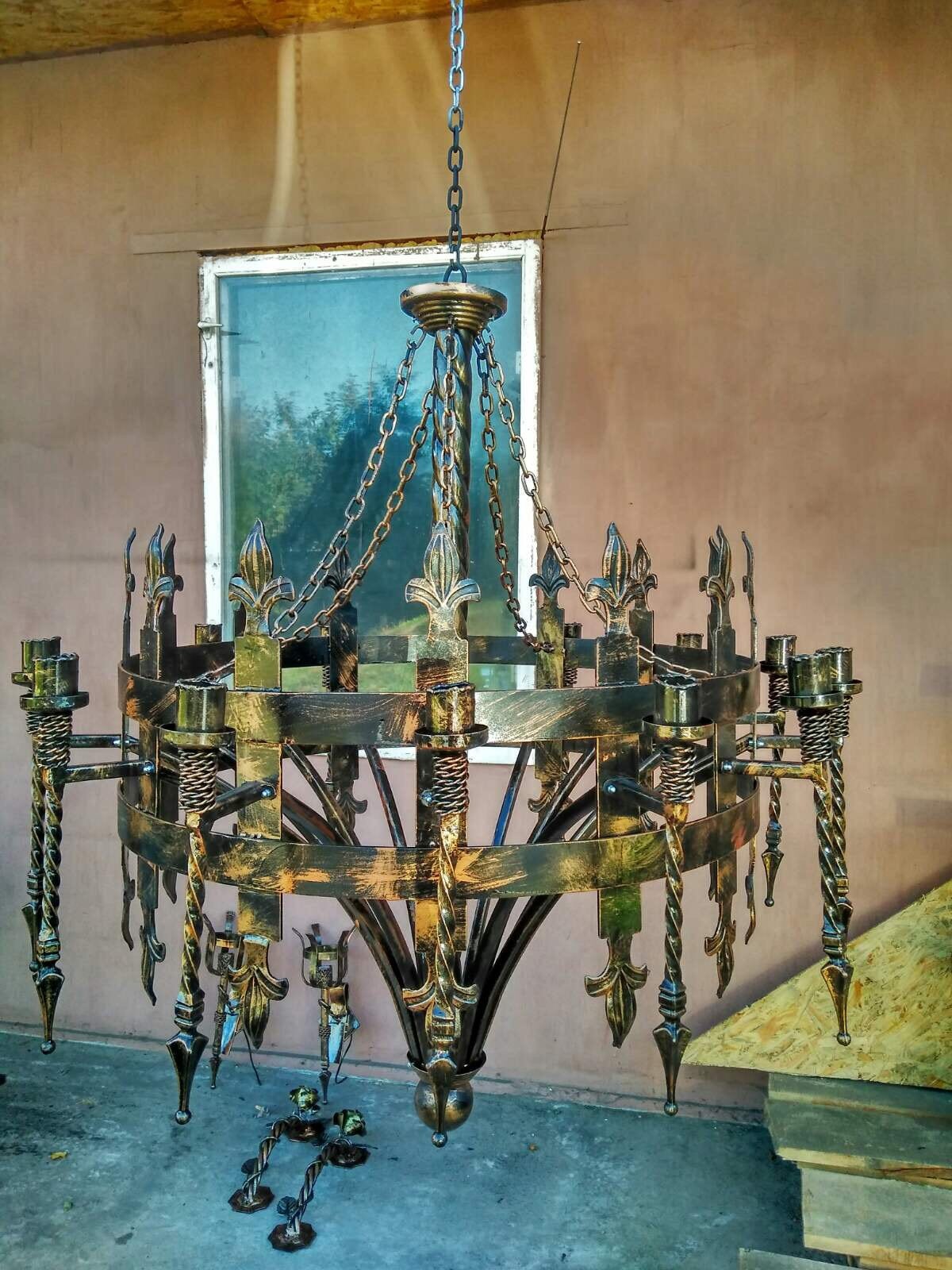 Chandelier, ceiling sconce, wall sconce, viking sconce, viking lantern, medieval lantern, sconce, ceiling lamp, fairy lantern, fairy lamp