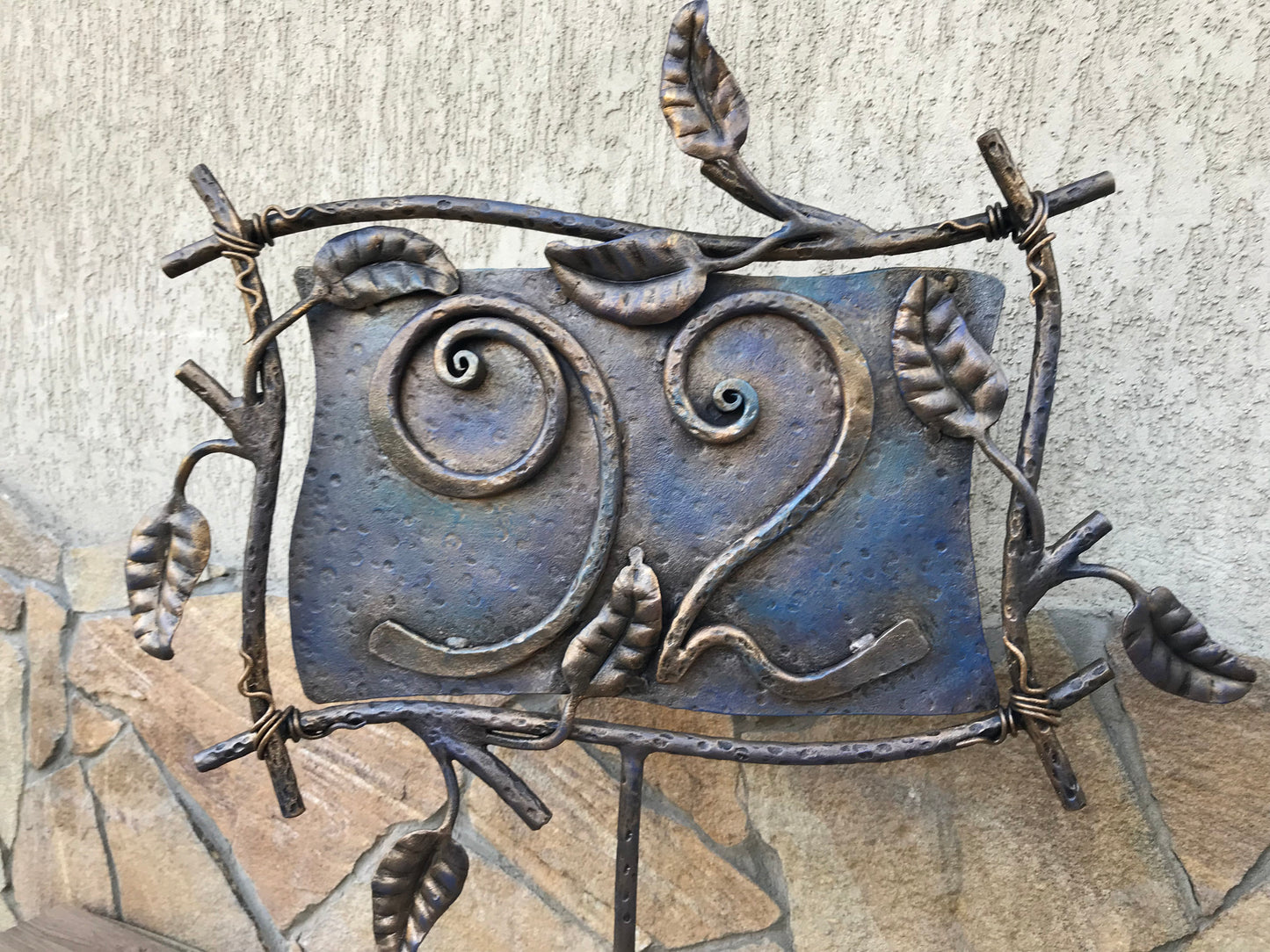 House number plate, house number yard sign, house number ideas, house number iron, house number modern, house number on metal hanging