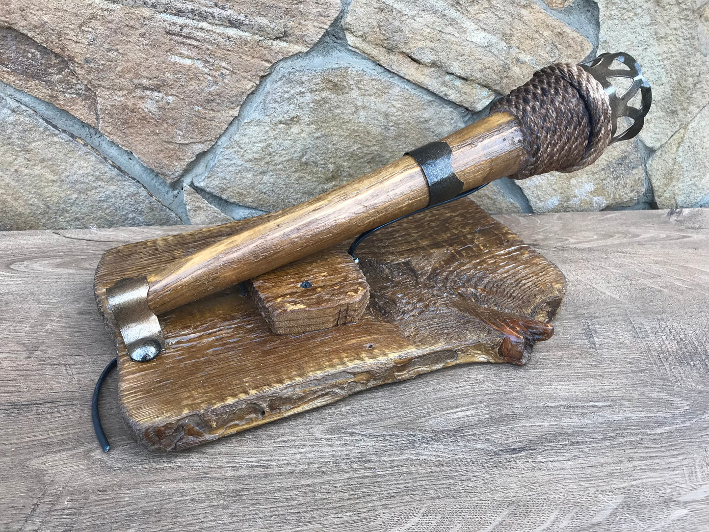 Wall sconce, torch, viking sconce, viking light, castle sconce, medieval torch, Olympic torch, medieval lamp, hand forged lantern, medieval