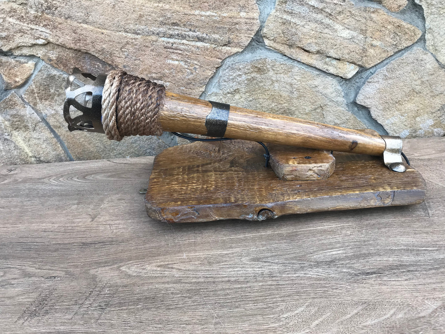Wall sconce, torch, viking sconce, viking light, castle sconce, medieval torch, Olympic torch, medieval lamp, hand forged lantern, medieval