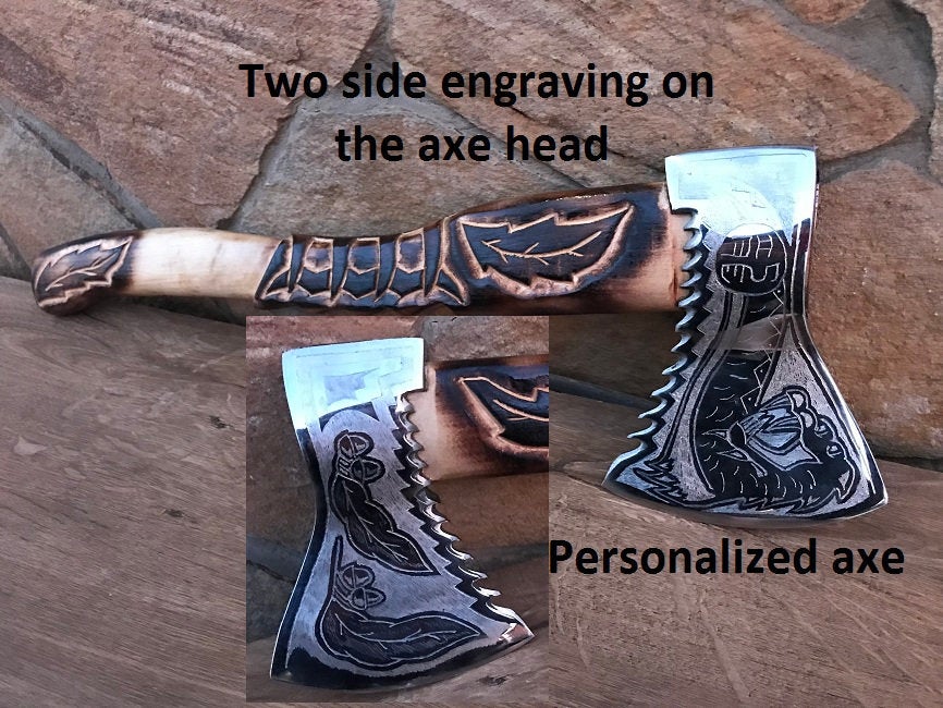 Dragon axe, viking axe, dragon, medieval axe, axe, dragon decor, mens gifts, iron gift for him, chopping axe, gifts for men, mens gifts