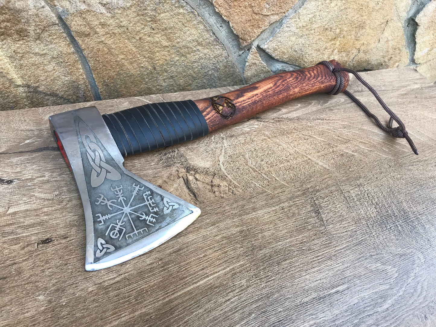 Viking axe, viking symbols, tattoo symbols, pagan symbols, talisman, amulet, runic symbols, asatru symbols,Norse symbols,mens gifts,vegvisir