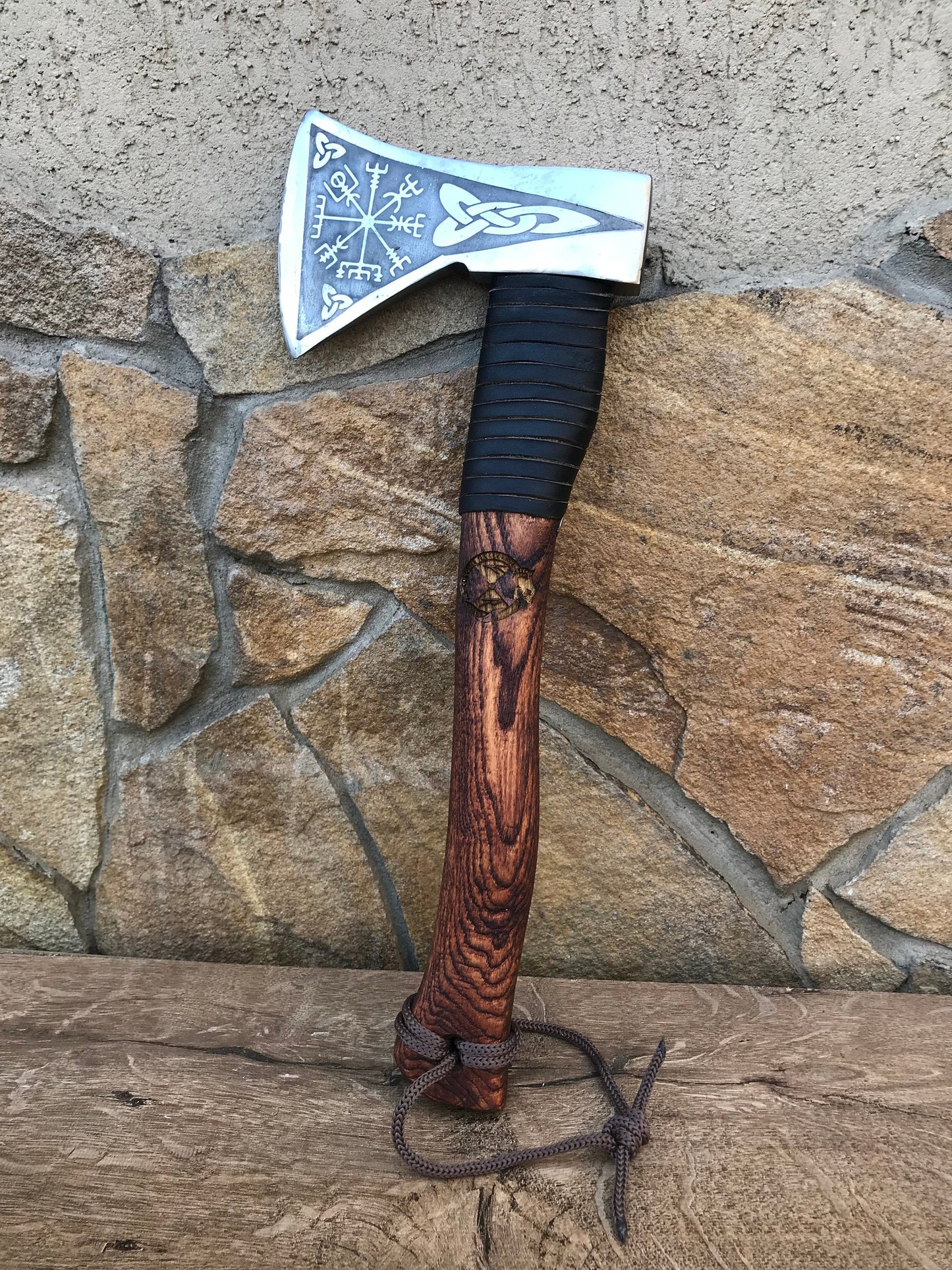 Viking axe, viking symbols, tattoo symbols, pagan symbols, talisman, amulet, runic symbols, asatru symbols,Norse symbols,mens gifts,vegvisir