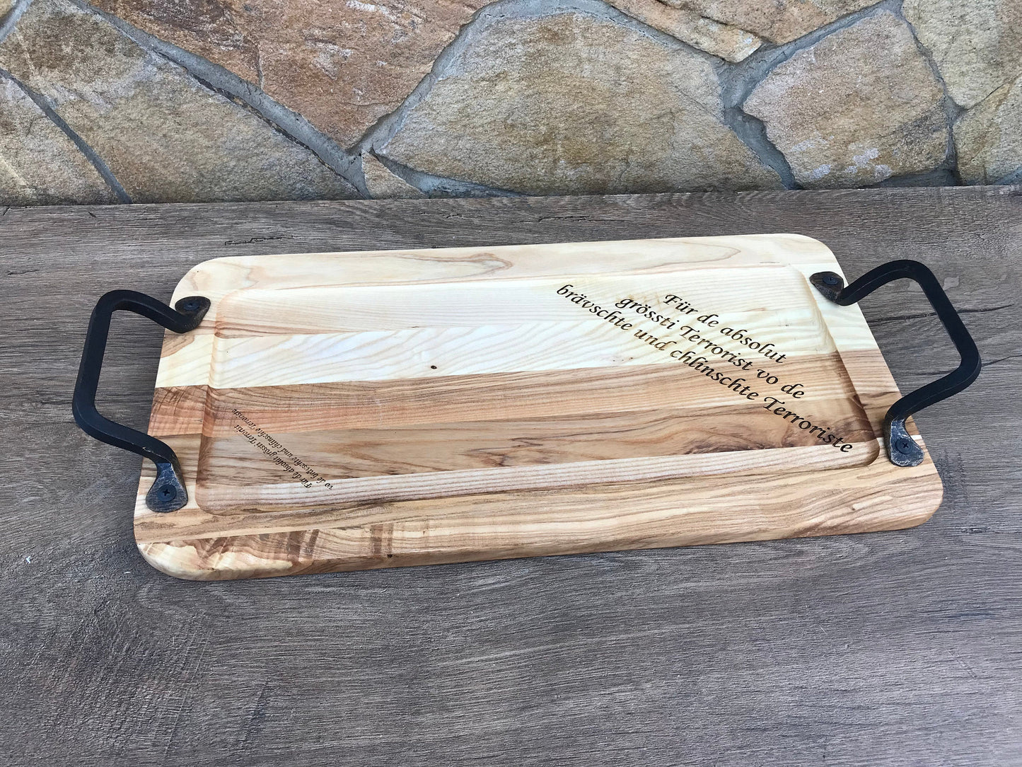 Wedding tray, wooden platter, serving board, wooden gift, wooden anniversary, personalized wedding tray, bridemaid gifts,custom wedding gift
