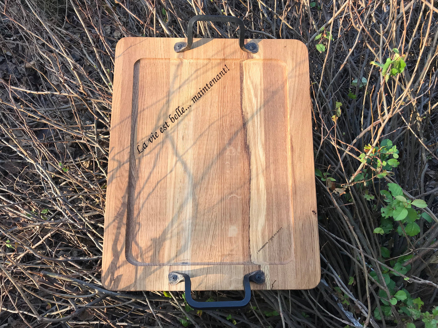 Wedding tray, wooden platter, serving board, wooden gift, wooden anniversary, personalized wedding tray, bridemaid gifts,custom wedding gift