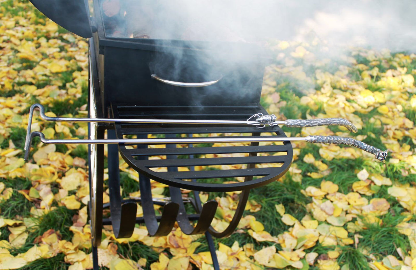 Stainless steel fire poker, fireplace poker, fire poker, BBQ, firewood, fire, fireplace tool, camping gear, fire pit,BBQ utensils,steel gift