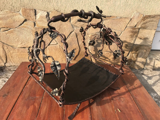 Firewood holder, log basket, firewood basket, firewood rack, fireplace, fire wood holder, fireplace, log holder, fireside basket, log rack