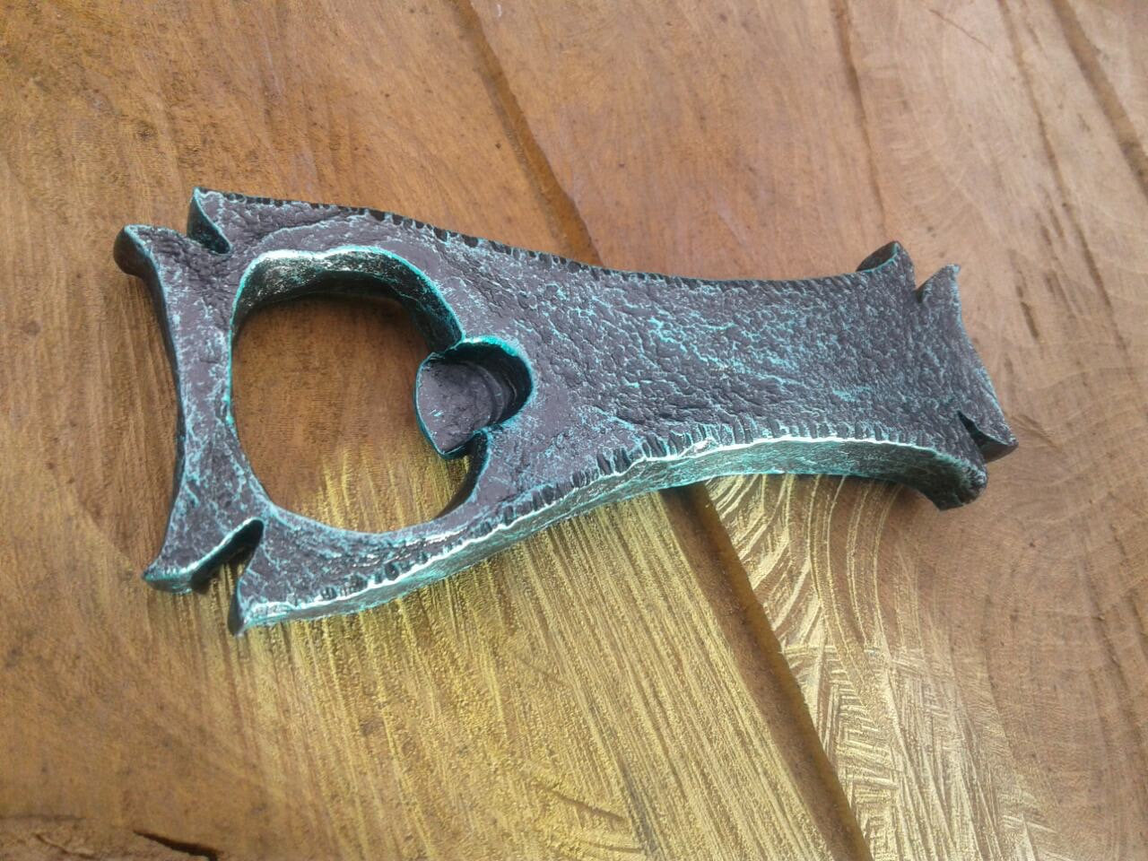 Bottle opener, mens gift, manly gift, 6 year anniversary, iron anniversary gift for him, iron gift for him, gift for boyfriend, corkscrew