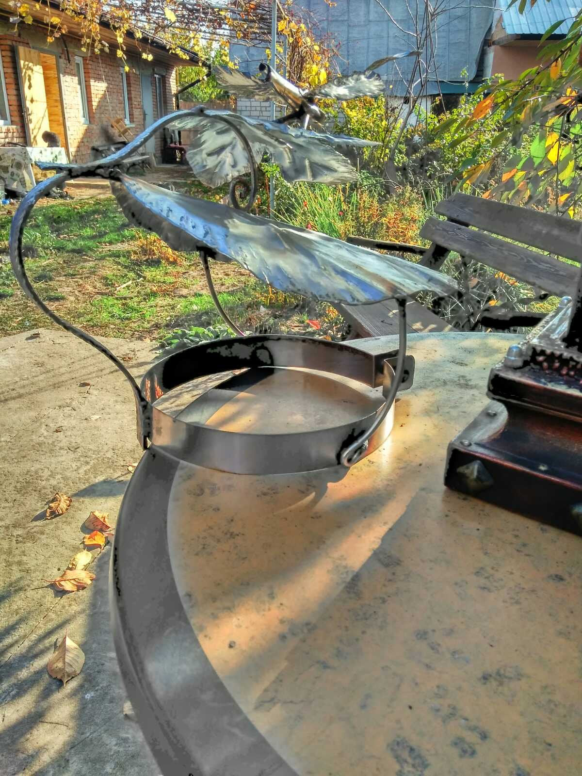Chimney cap, chimney cover, chimney flue cover, chimney sweep, Santa, chimney cowl, chimney decor,roof mount,wind,roof,weather vane,windvane