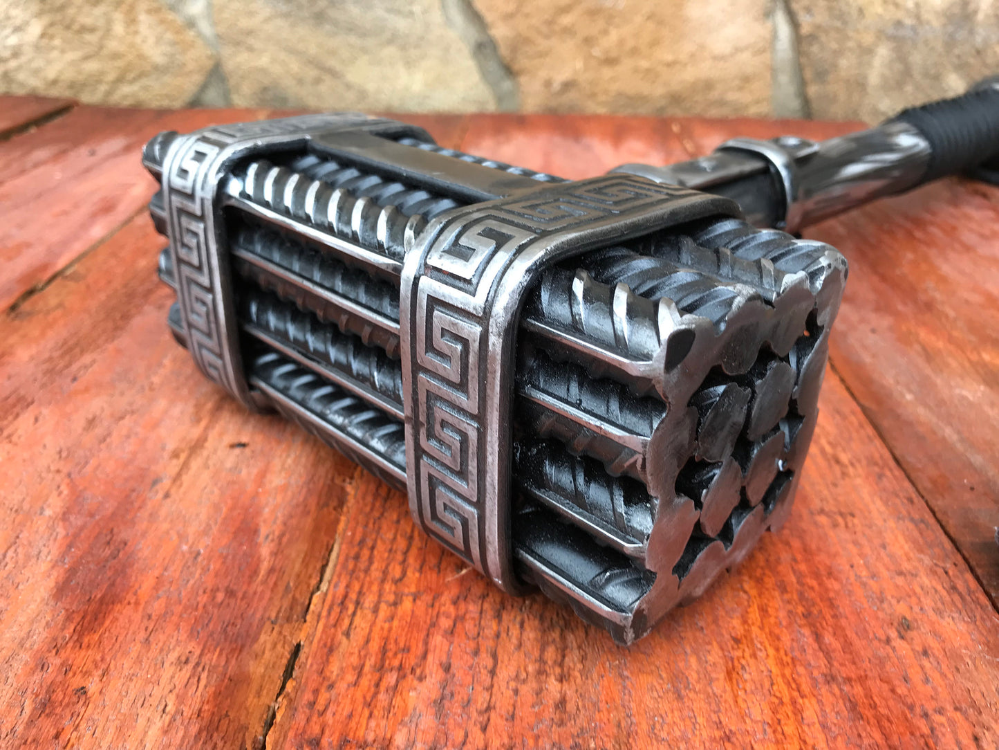 Hammer, unique hammer, rebar art, viking tools, rebar, Christmas gift, viking hammer, mens gift, retirement gift, military gift, iron gifts