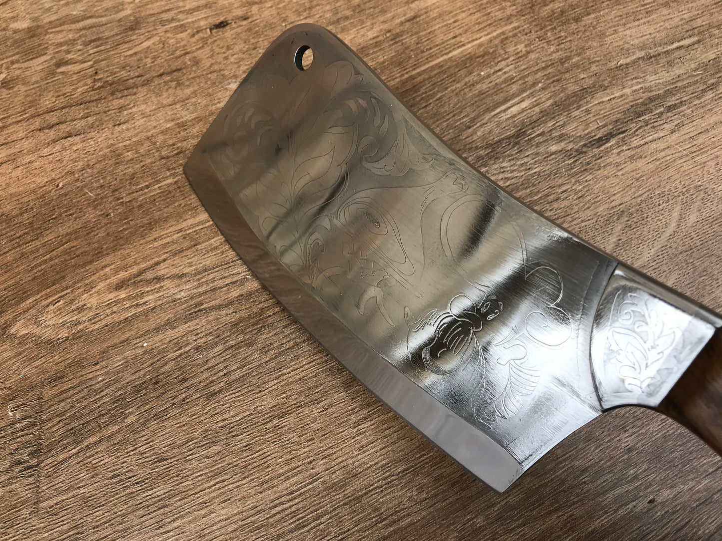 Stainless steel butcher knife, engraved knife, meat knife, meat cleaver, chef knife, kitchen knife, cook knife, chef gifts, meat chopper