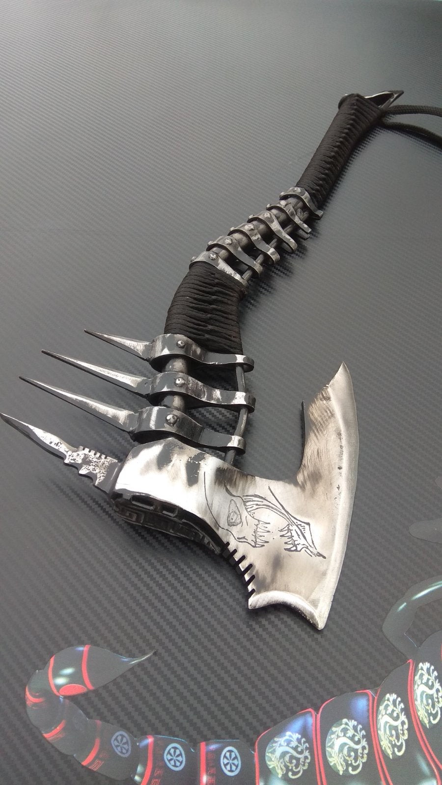 Viking axe, axe, hatchet, skull, viking, mens gifts, medieval, 6th anniversary gift, iron anniversary, Halloween, viking gifts, brutal,death