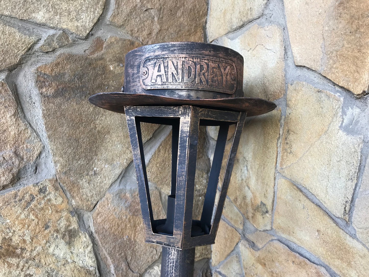 Personalized sconce, garden lantern, sconce, lantern, musician, violin, music gift, garden decor, garden sculpture, yard lantern,wall sconce