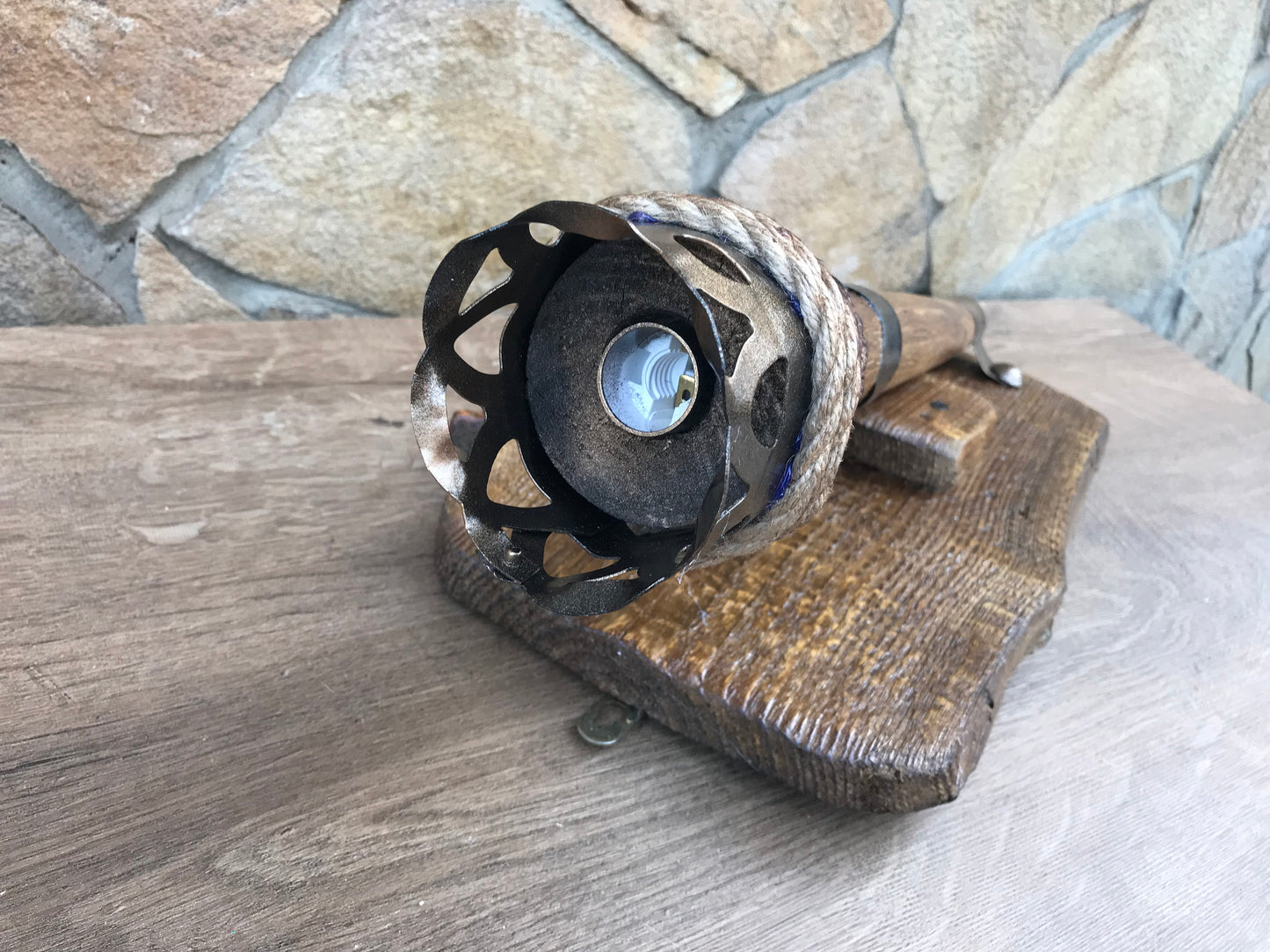 Wall sconce, torch, viking sconce, viking light, castle sconce, medieval torch, Olympic torch, medieval lamp, hand forged lantern, medieval