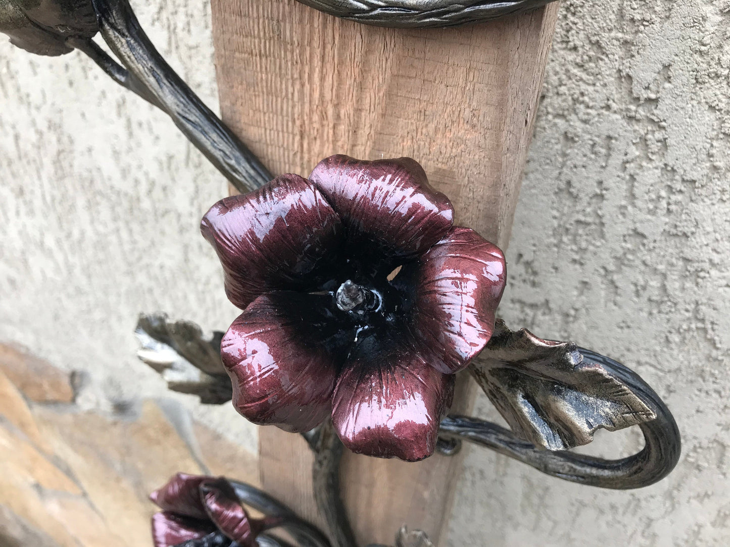 Planter hook, plant hook, plant hanger, flower decor, bird decor, plant holder, plant, 6th anniversary gift, flowerpot hanger, iron gifts