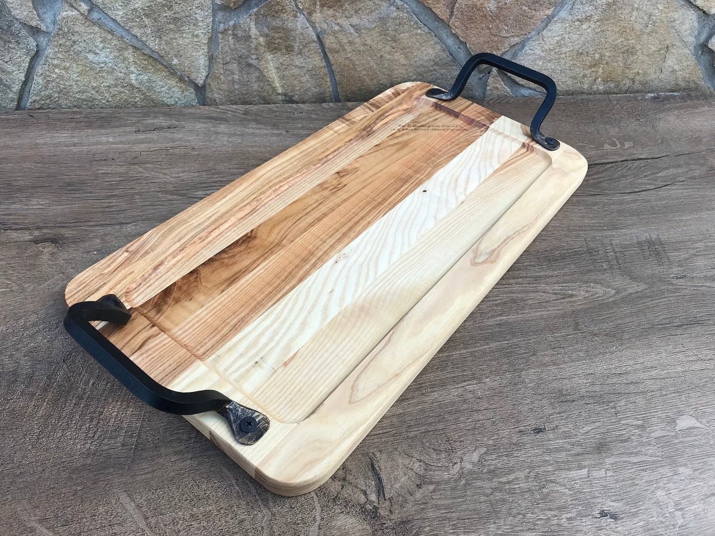 Serving tray, wooden tray, custom tray, coffee table tray, coffee tray, custom serving tray, personalized tray, wedding gift, wedding tray