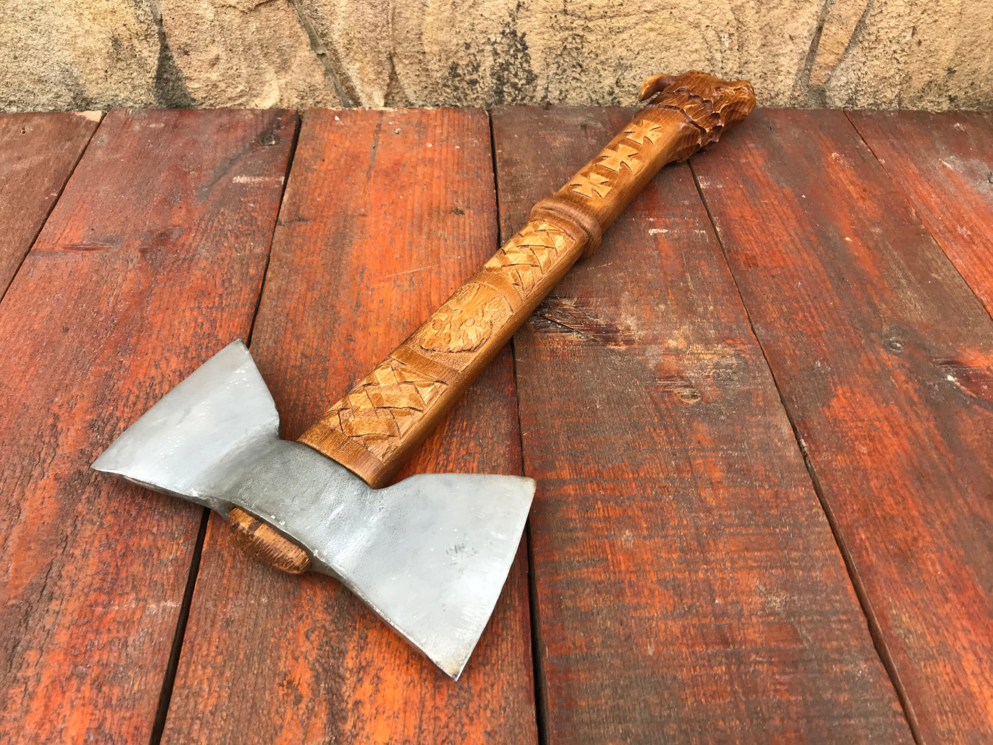 Dragon axe, viking axe, tomahawk, engraved axe, axe, dragon, dragon decor, viking hatchet, custom axe, dragon gift, woodcarving axe, war axe