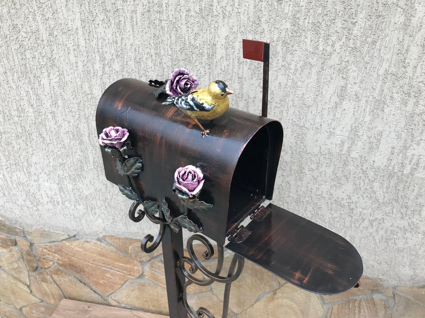 Mailbox, animal gift, mail box, gift for mom, sport gift, vikings, bird decor, gift for wife, wedding gift, birthday gift, engagement gift