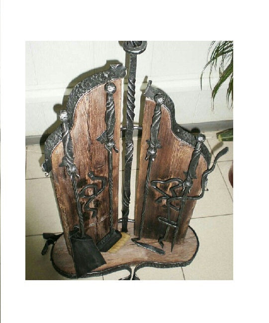 Fireplace tools, fireplace tool set, fireplace, fireplace accessories, fire poker, log holder, firewood holder, fireplace, fire tools, axe