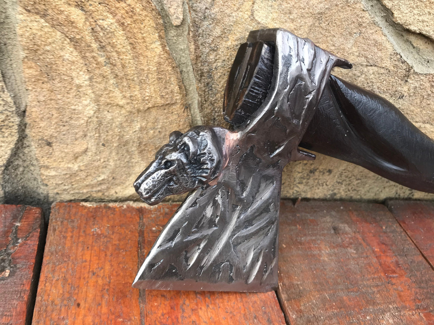 Mens gift, Fenrir, mens anniversary gift, mens birthday gift, 6th anniversary, 11th anniversary,groomsman gift,viking axe,hatchet,wolf gifts