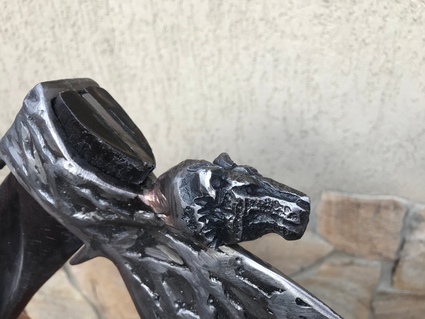 Mens gift, Fenrir, mens anniversary gift, mens birthday gift, 6th anniversary, 11th anniversary,groomsman gift,viking axe,hatchet,wolf gifts