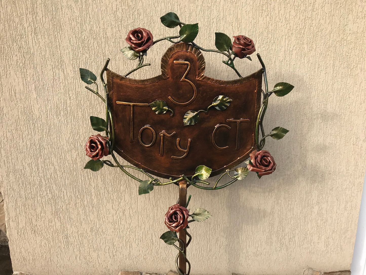 House number plaque, house number sign, street name, rustic decor number, street name plaque, family sign, monogram sign, family name sign