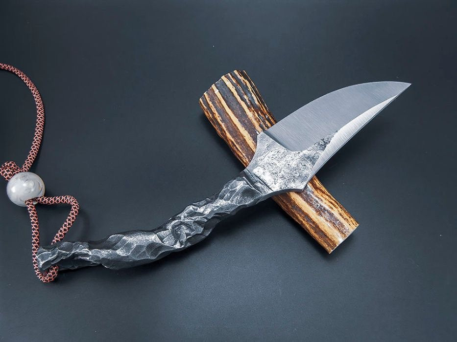 Viking knife, hand forged knife, steel knife, knife gift, knife, tools, instruments, iron gift, BBQ knife, dad gift,wedding gift, viking axe