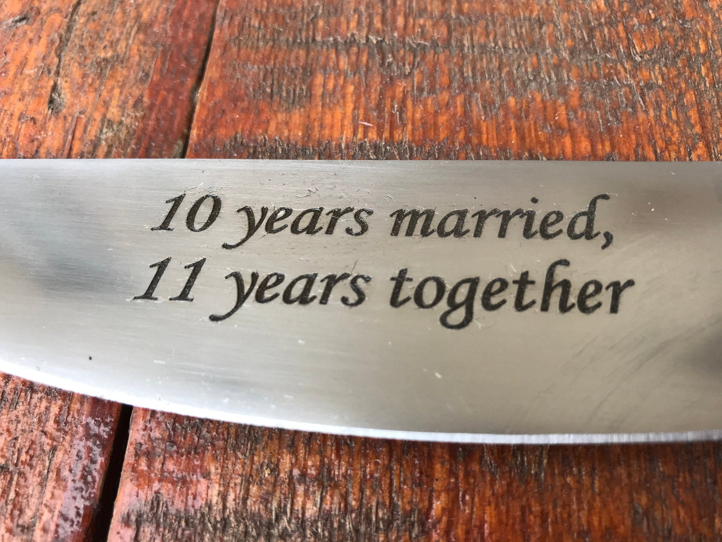 Steel anniversary, 11th anniversary, railroad spike knife,iron anniversary,11 year anniversary,dagger,steel gift for him,wedding anniversary
